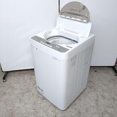 SHARP シャープ 全自動電気洗濯機 ES-G55UC 動作確認済み 5.5kg メンテナンス済み 洗濯機 の画像