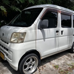 🉐アルミホイル付きに変更したので金額も変更しました🙇ハイゼットバン車検満タン‼️7Ｊホイル入れてますの画像