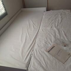イケア IKEA セミシングルベッド ブリムネス の画像