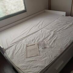 イケア IKEA セミシングルベッド ブリムネス の画像