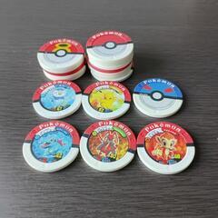 ポケモングッズ（丸形のプラスチックカード）の画像