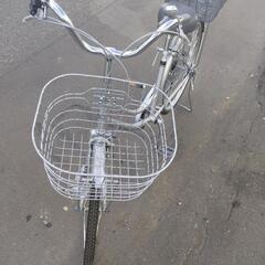 26インチ 🚲 中古 自転車 13,800円 🔁6段切替 🔑鍵新品 💡ライト付 新規防犯登録料コミ842 の画像