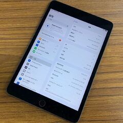Apple iPad mini MUX52J/A 第5世代 Wi-Fi+Cellularモデル 64GB 7.9インチ スペースグレイ SoftBankネットワーク利用制限〇 SIMロック解除済み 札幌市 北区 屯田店の画像