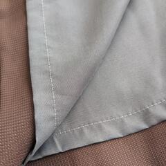 カーテン　ブラウンの画像