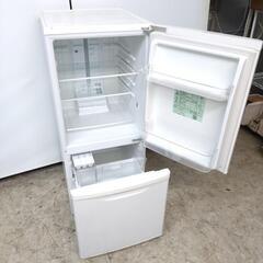 Panasonic パナソニック ノンフロン冷凍冷蔵庫 NR-BW14FJ 動作確認済み メンテナンス済み 138L 冷蔵庫 2ドア ホワイトの画像