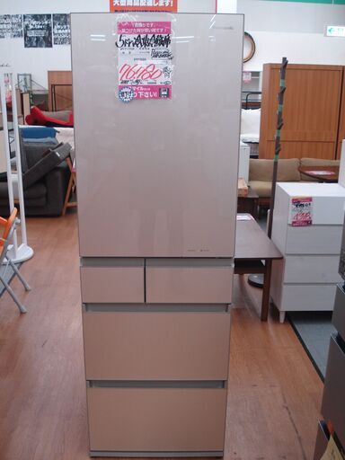 2020年製 450L 大型冷蔵庫 Panasonic NR-E455PX-W