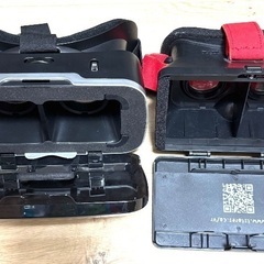 2個セット　美品　エレコム(ELECOM) VRゴーグル スタンダードタイプ スマートフォン対応 ブラック VRG-M02BK virtual reality-briller VRゴーグルゲーム　ポケモン　動画　画像　立体　手軽　簡単　体験　スマホの画像