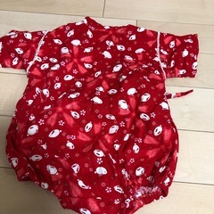 西松屋80cm甚平綿100%女児の画像
