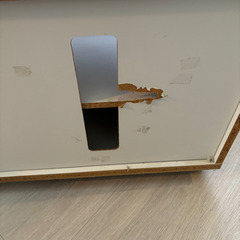 テレビ台　一人暮らし　白の画像
