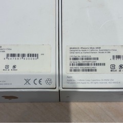 Apple iPhone 6 空箱　2個の画像