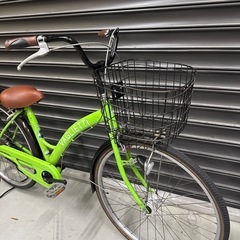 26インチ　自転車　オートライトの画像
