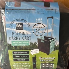 折りたたみキャリーカートの画像
