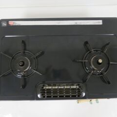 RINNAI リンナイ 都市ガス用 二口ガスコンロ 右側強火力 RT61GHS-R 2014年製の画像