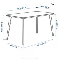 【IKEA】ダイニングテーブル お譲りしますの画像