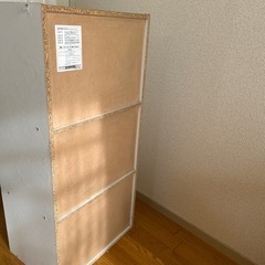 3段ホワイトカラーボックスの画像
