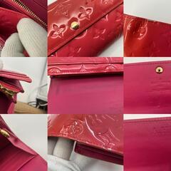 ルイヴィトン ヴェルニ ポルトフォイユ・サラ 2つ折り長財布 19×10.5cm 箱・袋付き 正規品 本物保証 送料無料の画像
