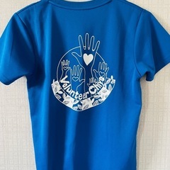 青　ドライTシャツ　速乾性の画像