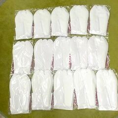 旭鶴 テトロンブロード 足袋 高級四枚駆 晒裏 27㎝ 15足セット 西岡店の画像