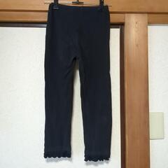UNIQLO 7分丈スパッツ 黒の画像
