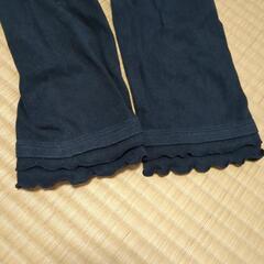UNIQLO 7分丈スパッツ 黒の画像