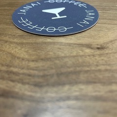 【ジャナイコーヒー】紙製コースターの画像