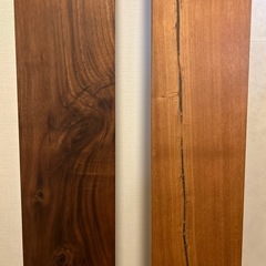 ウォールナット　木材1960mm×130mmの画像
