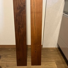 ウォールナット　木材1960mm×130mmの画像