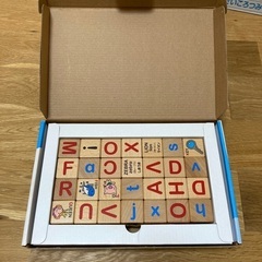 公文トイ　アルファベットさいころつみきの画像