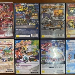 PS2ソフト まとめ売り／8本セットの画像