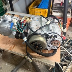 カブ系中華横型エンジンハーネス付きの画像