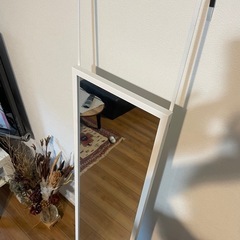 ニトリ　ドア掛けミラーの画像