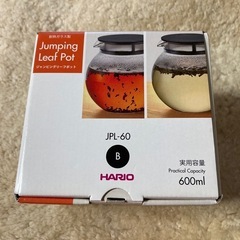 HARIO ジャンピングリーフポット JPL-60 600ml 新品未使用④の画像