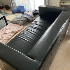 本革ソファーの画像
