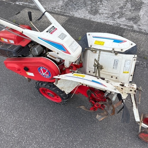 マメトラ　耕運機　MV-50F マメトラ ネギ管理機 耕運機 6馬力 リターンカルチ MV-50F 中古