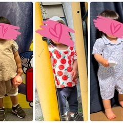 80〜90サイズ　セットアップの画像