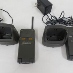 pioneer パイオニア コードレス電話 TF-R350-K アンテナ2台 ＆ 子機2台 ジャンク品の画像