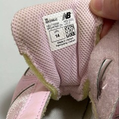 ニューバランス　14cm シューズの画像