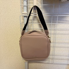 【ワンコイン】JILLSTUART ピンク スクエアハンドバッグの画像