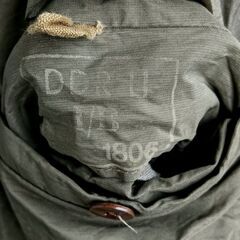 3XL 相当 g60 東ドイツ軍 NVA レインコート 60年代 USED 大きいサイズの画像