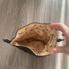 レペット　巾着バッグの画像