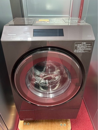TOSHIBA 洗濯機TW-127XP1R 2022年製29日まで