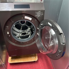 TOSHIBA 洗濯機　TW-127XP1R 2022年製の画像