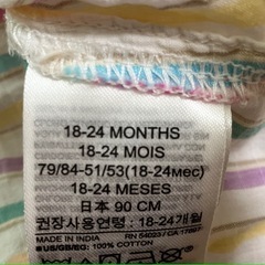 美品 baby GAP ストライプ 90の画像