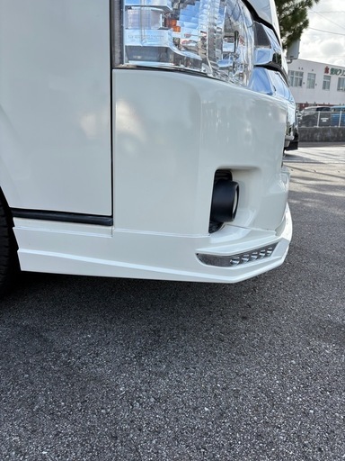 ハイエース　200系4型ワイド　リップスポイラー
