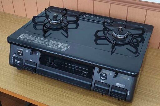 パロマ ガスコンロ 都市ガス用 2口 右強火力 PA-S46B-R 2024年製