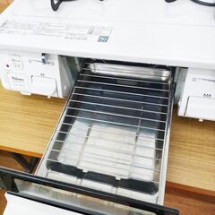 パロマ ガスコンロ LPガス用 2口 右強火力 IC-S87KSH-1R 2020年製の画像