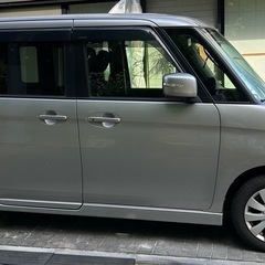 SUZUKIスペーシアカスタム　シルバーグレーの画像