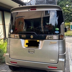 SUZUKIスペーシアカスタム　シルバーグレーの画像
