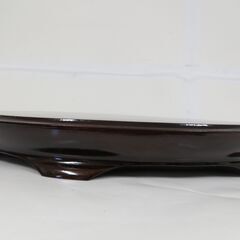 未使用品 木製 一枚板 飾り台 置台 ＃52-2 幅29.5cm×奥行23cm×高さ4cmの画像