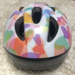ヘルメット キッズヘルメット 子供用ヘルメット 自転車用 BELL ハート柄の画像